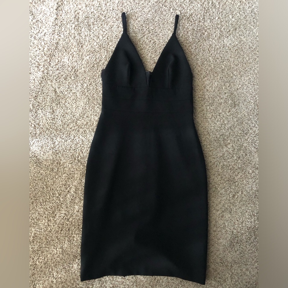 Gently Used Alice & Olivia Black Mini Dress